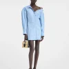 La mini robe chemise