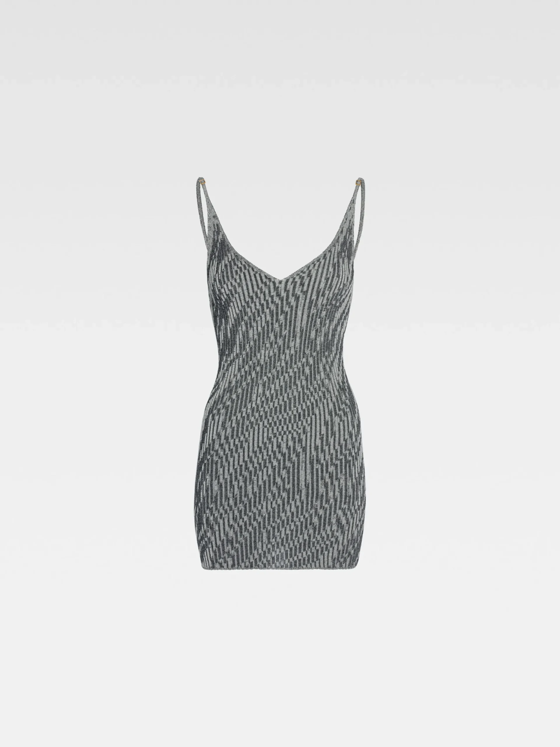 La mini robe maille Zebra