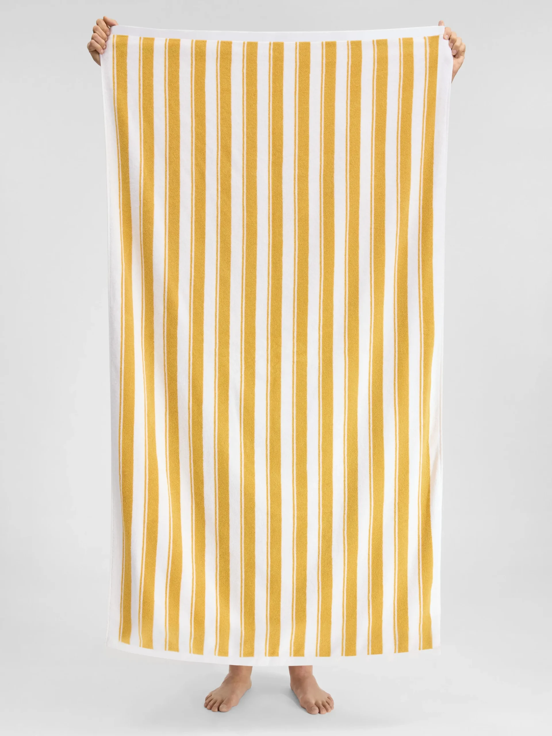 La serviette Rayures