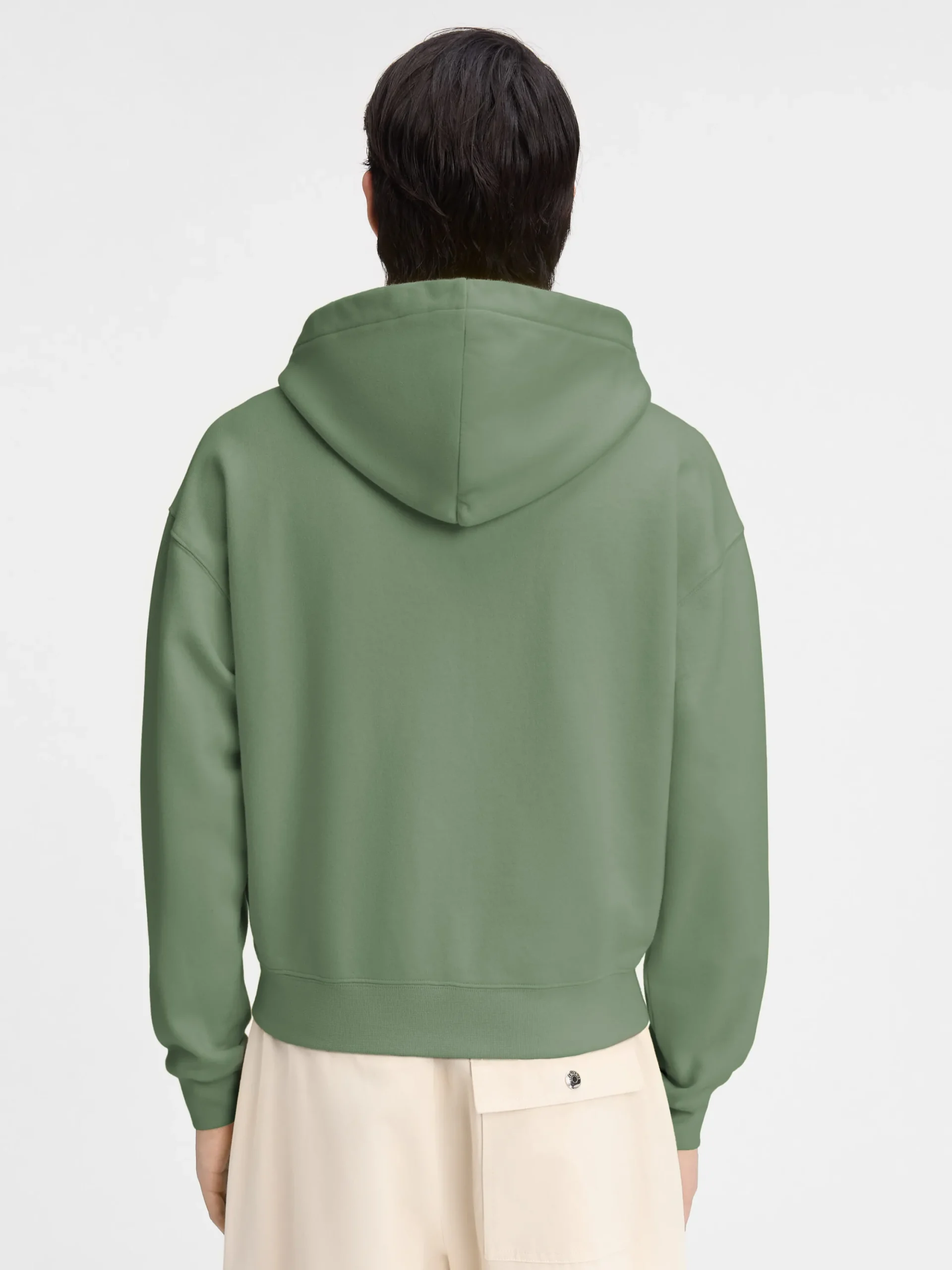 Le hoodie Gros Grain zippé