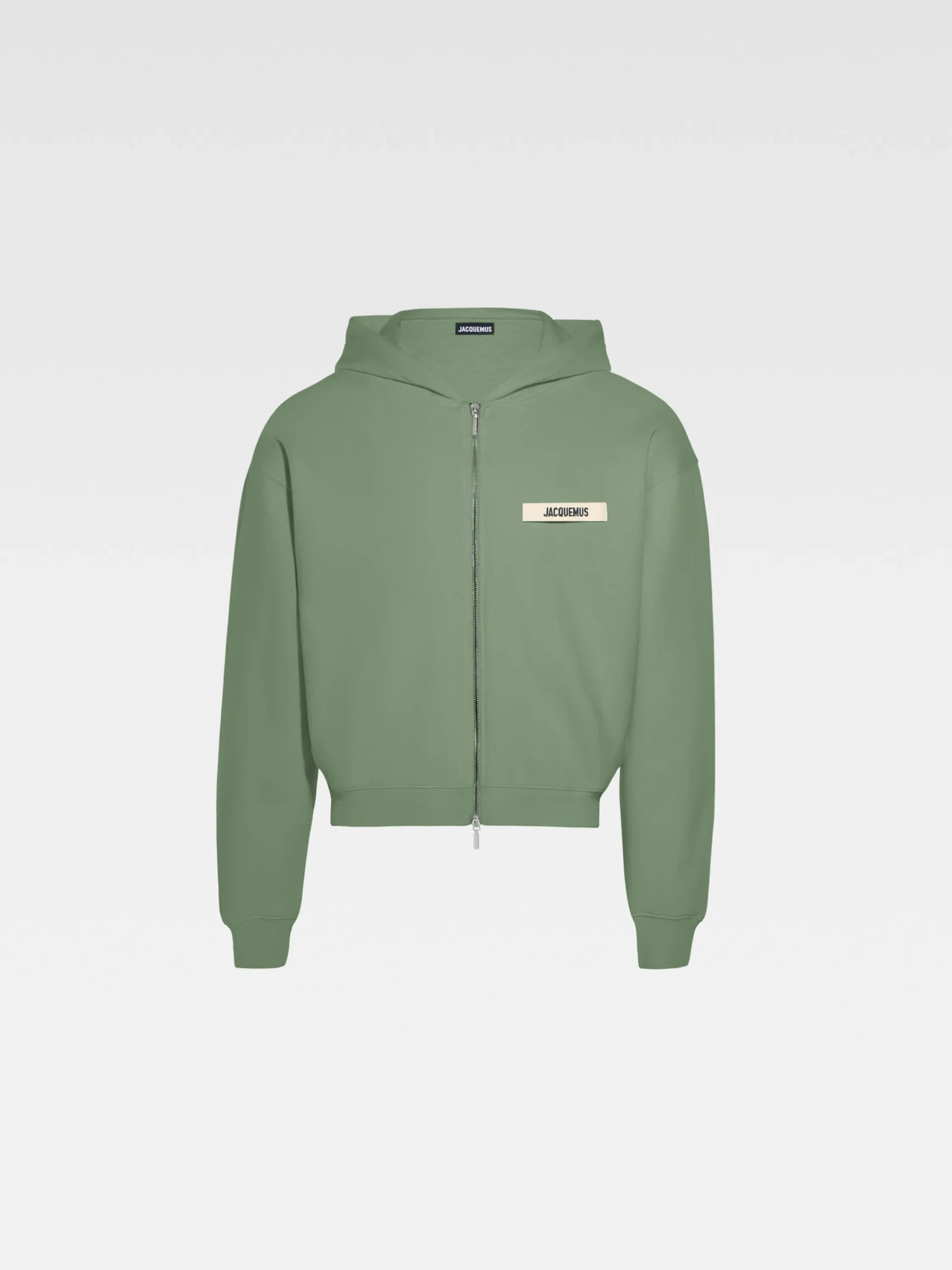 Le hoodie Gros Grain zippé