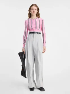 Le pantalon Curzio taille haute