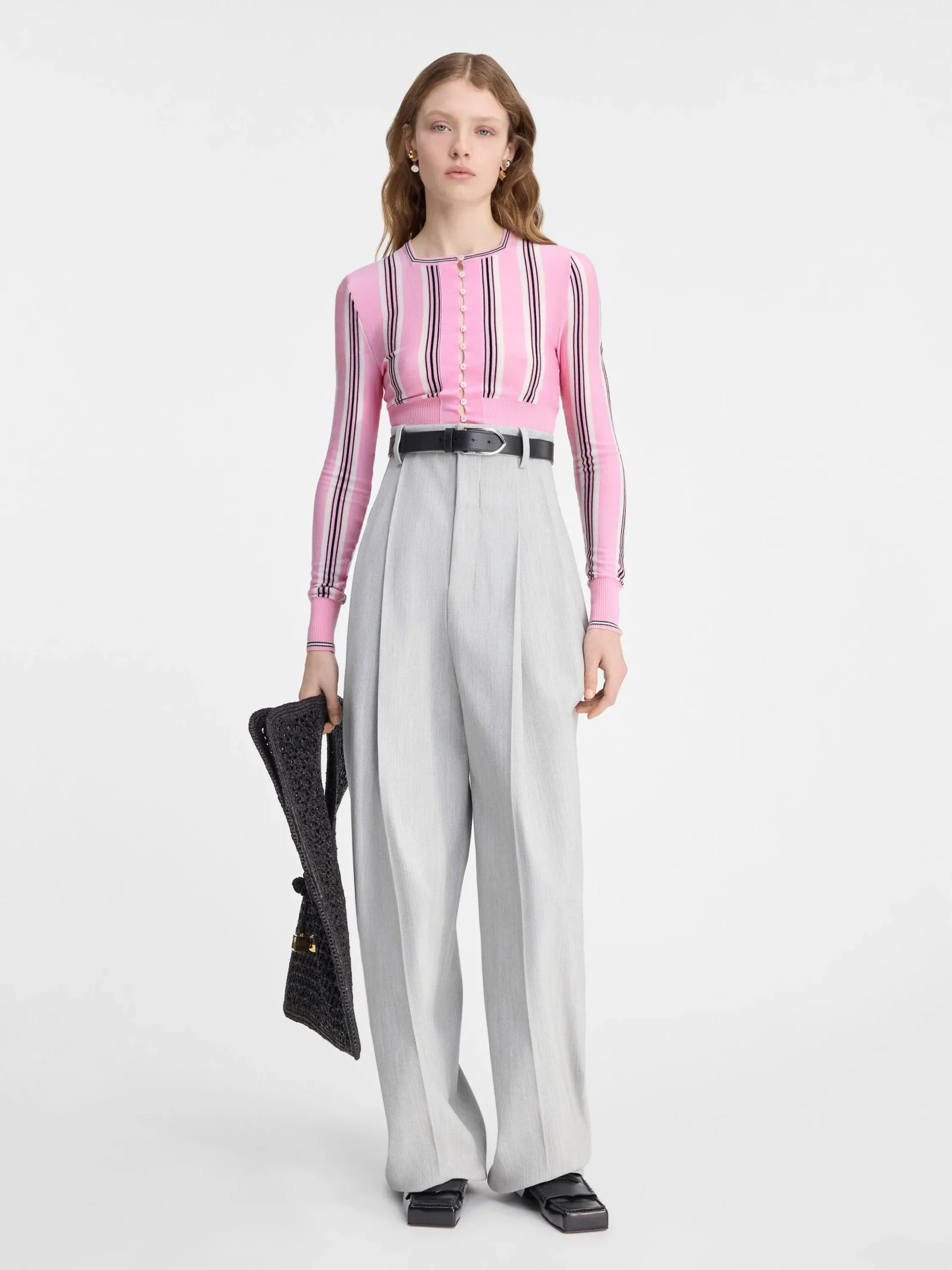 Le pantalon Curzio taille haute