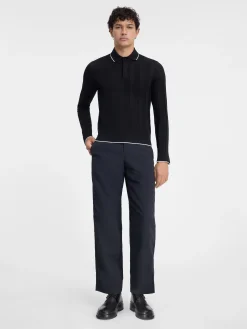 Le polo Tricot manches longues