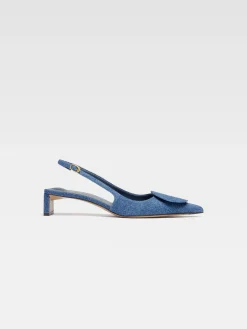 Les slingbacks Duelo basses