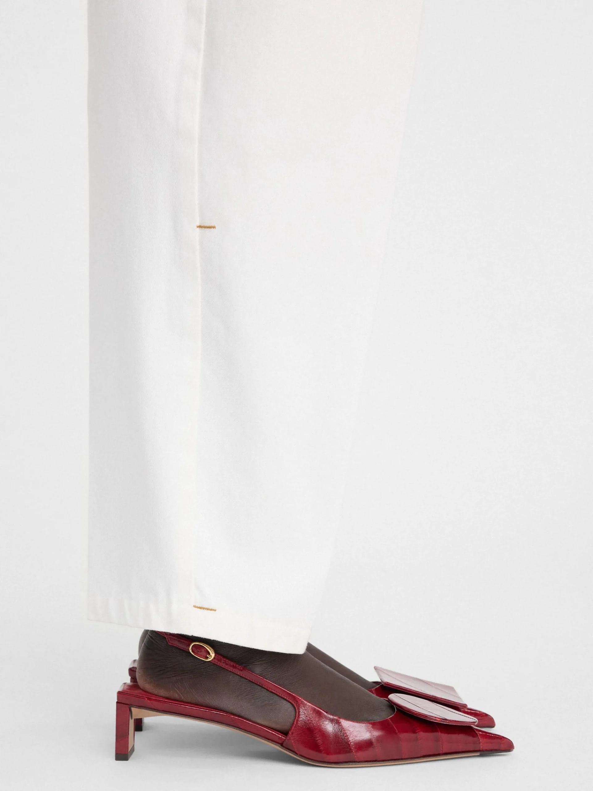 Les slingbacks Duelo basses